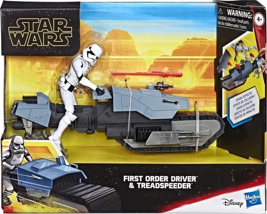 Star Wars E9 First Order Driver En Treadspeeder 3 Star Wars E9 First Order Driver En Treadspeeder