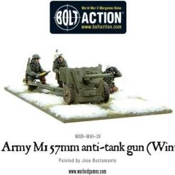 Bolt Action US Army 57mm Anti-tank Gun M1 (Winter)