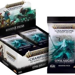Warhammer Age Of Sigmar: Champions Wave 2 Onslaught Booster Display ENGLISH