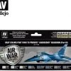 Vallejo Val 71618 Model Air - USAF Colors Post WWII To Present Aggressor Squadron Part III - 8 X 17 Ml -wargaming Verkoop 550x476 11
