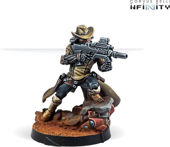Corvus Belli Mercenaries/Non-Aligned Wild Bill Legendary Gunslinger 4 Corvus Belli Mercenaries/Non-Aligned Wild Bill Legendary Gunslinger - Afbeelding 2