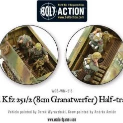 Bolt Action Sd.Kfz 251/2 Ausf D (8cm Granatwerfer) Half Track -wargaming Verkoop 550x483 5