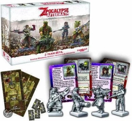 GreenBrier Games Zpocalypse: Aftermath - Z-Team Beta Pack 4 GreenBrier Games Zpocalypse: Aftermath - Z-Team Beta Pack - Afbeelding 2