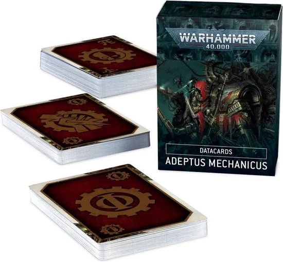 Games Workshop Datacards Adeptus Mechanicus 4 Games Workshop Datacards Adeptus Mechanicus - Afbeelding 2