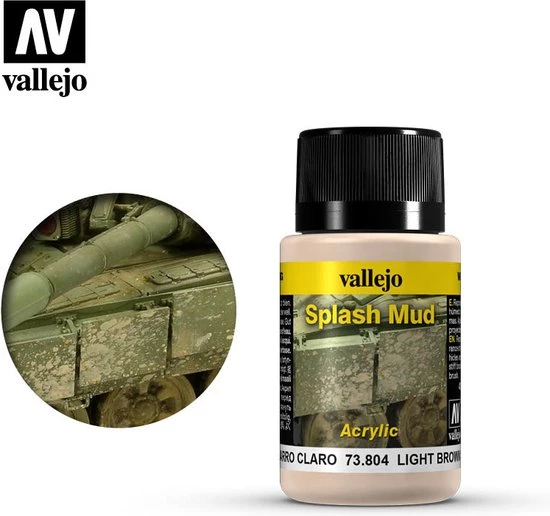 Vallejo Splash Mud - Light Brown 3 Vallejo Splash Mud - Light Brown