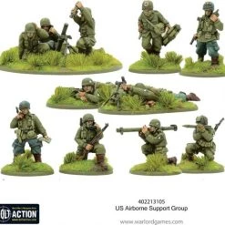 Bolt Action US Airborne Support Group (1944-45) -wargaming Verkoop 550x516