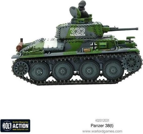 Bolt Action Panzer 38(t) 5 Bolt Action Panzer 38(t) - Afbeelding 3