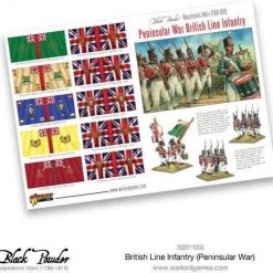 Black Power British Line Infantry (Peninsular War) -wargaming Verkoop 550x518 1