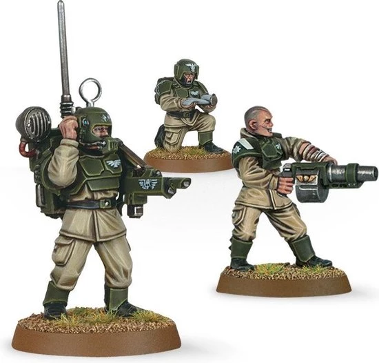 Games Workshop Warhammer 40.000 Astra Militarum Cadian Command Squad 6 Games Workshop Warhammer 40.000 Astra Militarum Cadian Command Squad - Afbeelding 4