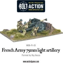 Bolt Action French Army 75mm Light Artillery 7 Bolt Action French Army 75mm Light Artillery -wargaming Verkoop 550x528 3