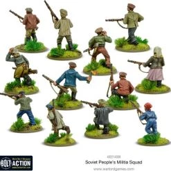 Bolt Action Soviet Peoples Militia Squad -wargaming Verkoop 550x536 9