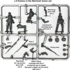 Perry Miniatures American Civil War Union Infantry In Sack Coats Skirmishing 1861-65 12 Perry Miniatures American Civil War Union Infantry In Sack Coats Skirmishing 1861-65 -wargaming Verkoop 550x539 2