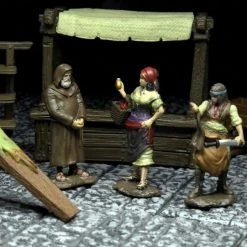 Merkloos Warlock Tiles: Accessory - Merchants -wargaming Verkoop 550x541 2