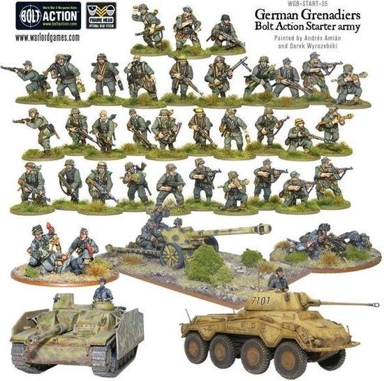 Bolt Action German Grenadiers Starter Army 4 Bolt Action German Grenadiers Starter Army - Afbeelding 2