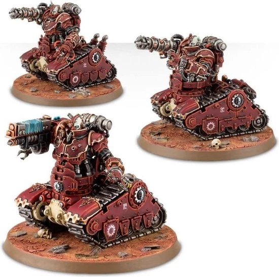 Warhammer 40.000 Ad/Mechanicus:Kataphron Battle Servitors 4 Warhammer 40.000 Ad/Mechanicus:Kataphron Battle Servitors - Afbeelding 2
