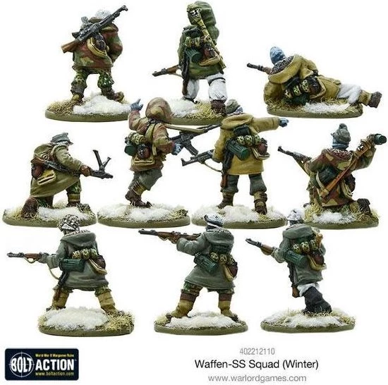 Bolt Action Winter SS Squad Box 5 Bolt Action Winter SS Squad Box - Afbeelding 3