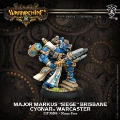 Privateer Press Cygnar Major Markus Siege Brisbane