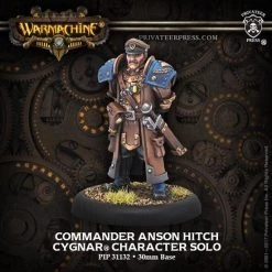 Privateer Press Cygnar Commander Anson Hitch