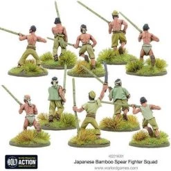 Bolt Action Japanese Bamboo Spear Fighter Squad -wargaming Verkoop 550x550 14
