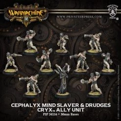 Privateer Press Cryx Cephalyx Mind Slaver & Drudges