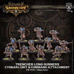 Privateer Press Cygnar Trencher Long Gunners