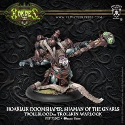 Privateer Press Trollbloods Hoarluk Doomshaper, Shaman Of The Gnarls