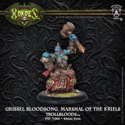 Privateer Press Trollbloods Grissel Bloodsong, Marshal Of The Kriels