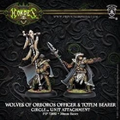 Privateer Press Orboros Wolves Master Of The Hunt And Totem Bearer