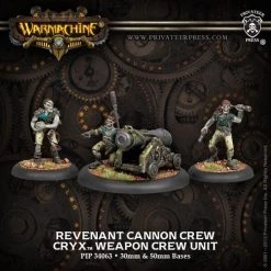 Privateer Press Cryx Revenant Cannon Crew