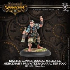 Privateer Press Mercenaries Master Gunner Dougal MacNaile