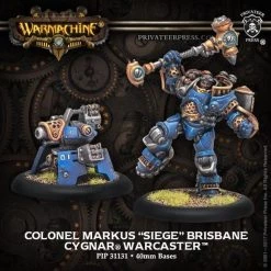 Privateer Press Cygnar Colonel Markus Siege Brisbane