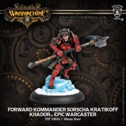 Privateer Press Khador Forward Kommander Sorscha Kratikoff