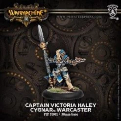 Privateer Press Cygnar Captain Haley