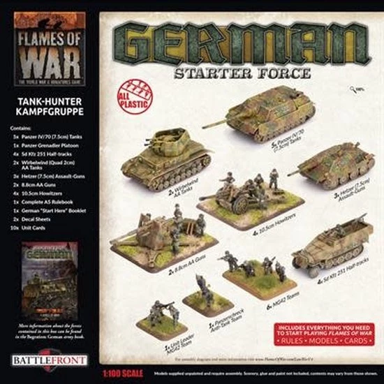 Flames Of War German "Tank-Hunter Kampfgruppe" Army Deal 4 Flames Of War German "Tank-Hunter Kampfgruppe" Army Deal - Afbeelding 2
