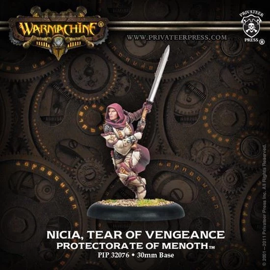 Privateer Press Protectorate Nicia, Tear Of Vengeance 3 Privateer Press Protectorate Nicia, Tear Of Vengeance