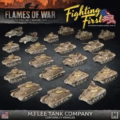 Flames Of War American M3 Lee Tank Company