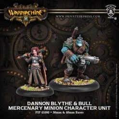 Privateer Press Mercenaries Dannon Blythe And Bull