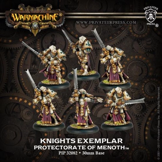 Privateer Press Protectorate Knights Exemplar Unit 3 Privateer Press Protectorate Knights Exemplar Unit