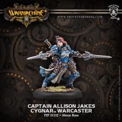 Privateer Press Cygnar Captain Allison Jakes
