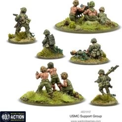 Bolt Action USMC Support Group 7 Bolt Action USMC Support Group -wargaming Verkoop 550x555 6