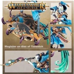 Games Workshop Age Of Sigmar Disciples Of Tzeentch Magister On Disc Of Tzeentch -wargaming Verkoop 550x557 3
