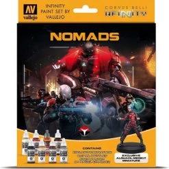 Vallejo Model Color Infinity Nomads - 8 Kleuren - 17ml - 70233