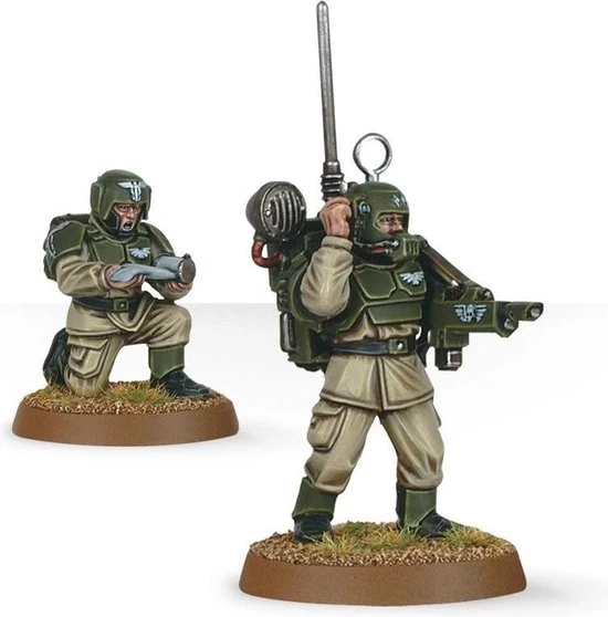 Games Workshop Warhammer 40.000 Astra Militarum Cadian Command Squad 7 Games Workshop Warhammer 40.000 Astra Militarum Cadian Command Squad - Afbeelding 5