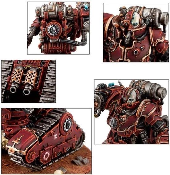 Warhammer 40.000 Ad/Mechanicus:Kataphron Battle Servitors 6 Warhammer 40.000 Ad/Mechanicus:Kataphron Battle Servitors - Afbeelding 4