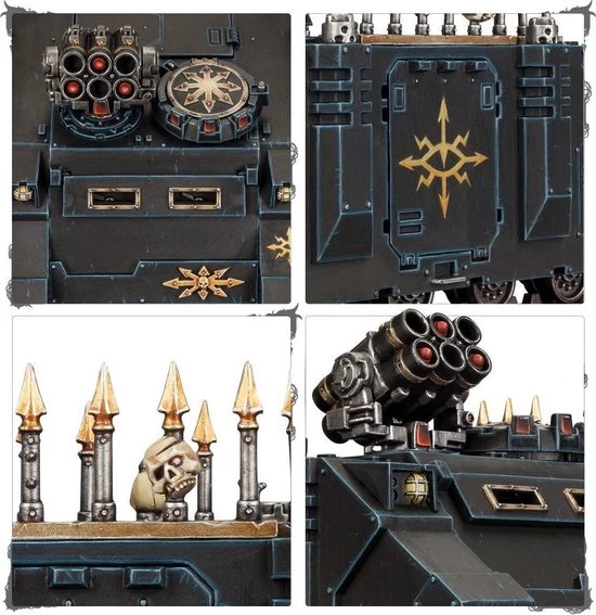 Games Workshop Warhammer 40.000 Chaos Space Marines Rhino 7 Games Workshop Warhammer 40.000 Chaos Space Marines Rhino - Afbeelding 5