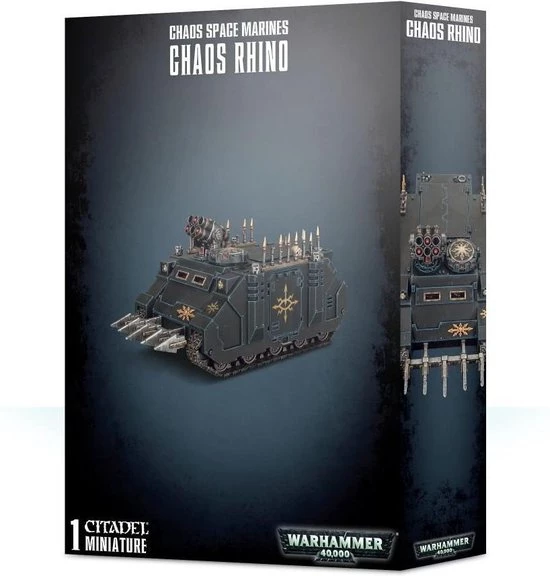 Games Workshop Warhammer 40.000 Chaos Space Marines Rhino 3 Games Workshop Warhammer 40.000 Chaos Space Marines Rhino
