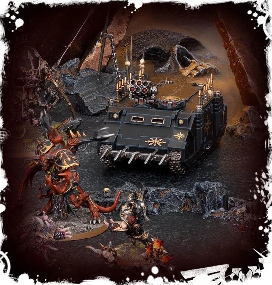 Games Workshop Warhammer 40.000 Chaos Space Marines Rhino 9 Games Workshop Warhammer 40.000 Chaos Space Marines Rhino - Afbeelding 7