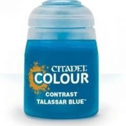 Games Workshop Citadel Contrast: Talassar Blue (18ml) -wargaming Verkoop 550x577 1