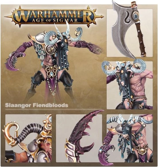 Games Workshop Slaangor Fiendbloods 4 Games Workshop Slaangor Fiendbloods - Afbeelding 2