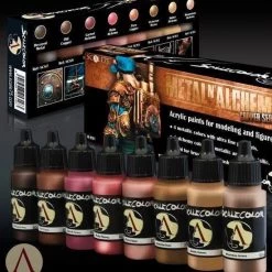 Scale 75 Metal'n Alchemy - Copper Metallic Paint Set - 8 Kleuren - 17ml - SSE-021 -wargaming Verkoop 550x587 4